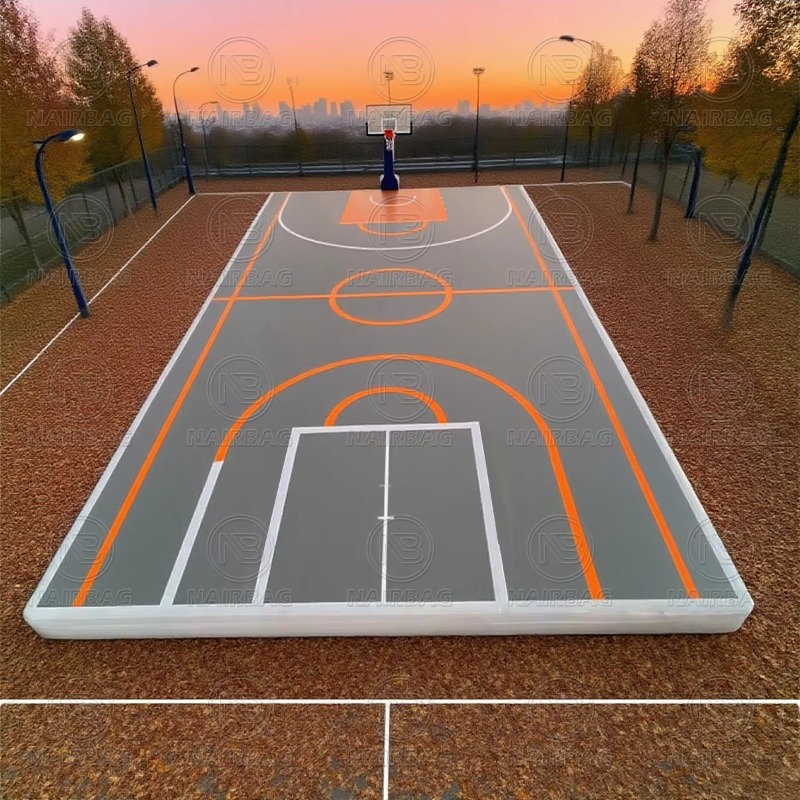 Outdoor Sport Court Flooring - Cancha Deportiva Inflable Air Court, Atracciones