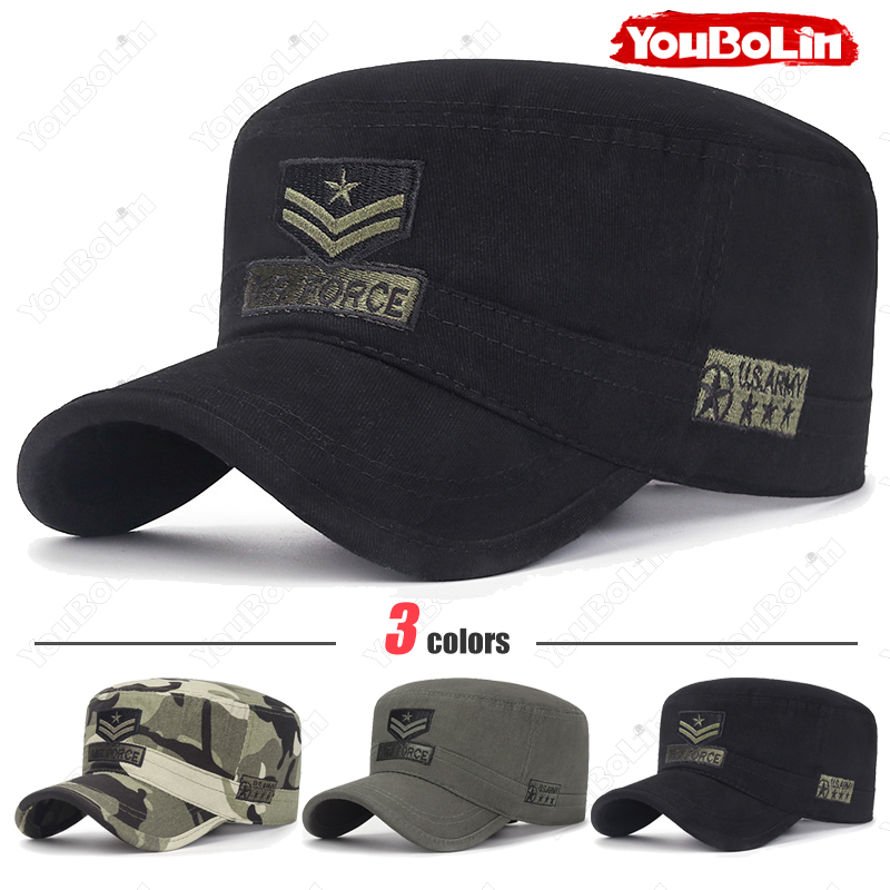 Academy Sports Outdoor - Gorra Militar Plana, Unisex, Gorras de