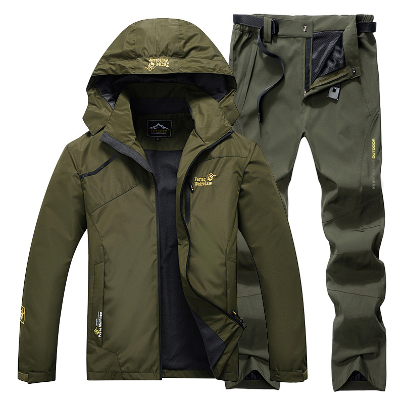 Outdoor Sport Windbreaker - Traje de pesca impermeable, chaqueta con