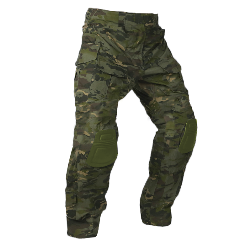Outdoor Sport Climbing Gear - Pantalones de combate + almohadillas Pantalón