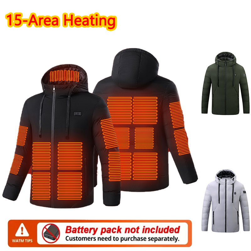 Outdoor Sport Area - Chaqueta con capucha de invierno con