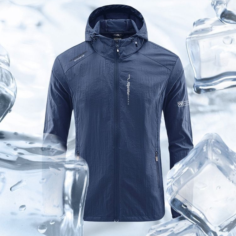 Outdoor Sport Windbreaker - Chaqueta Deportiva Cortavientos Ultraligera para Gimnasio,