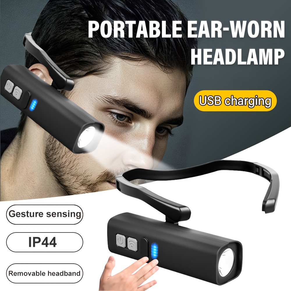Outdoor Sports Accessories - Linterna frontal con clip para la