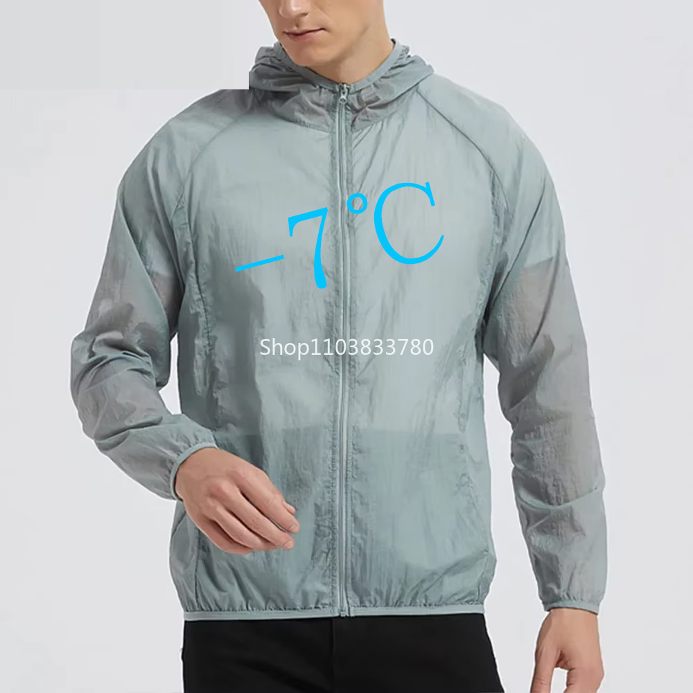 Outdoor Sport Windbreaker - Chaqueta con Capucha para Hombre, Protección