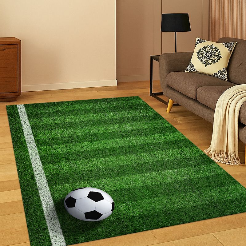 Outdoor Sport Area - Alfombra Deportiva Clásica de Fútbol para