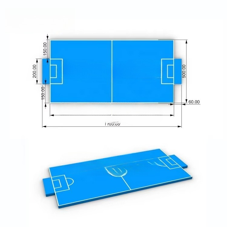 Parque de Trampolines Inflable - Outdoor Sport Court Flooring reseña y precio