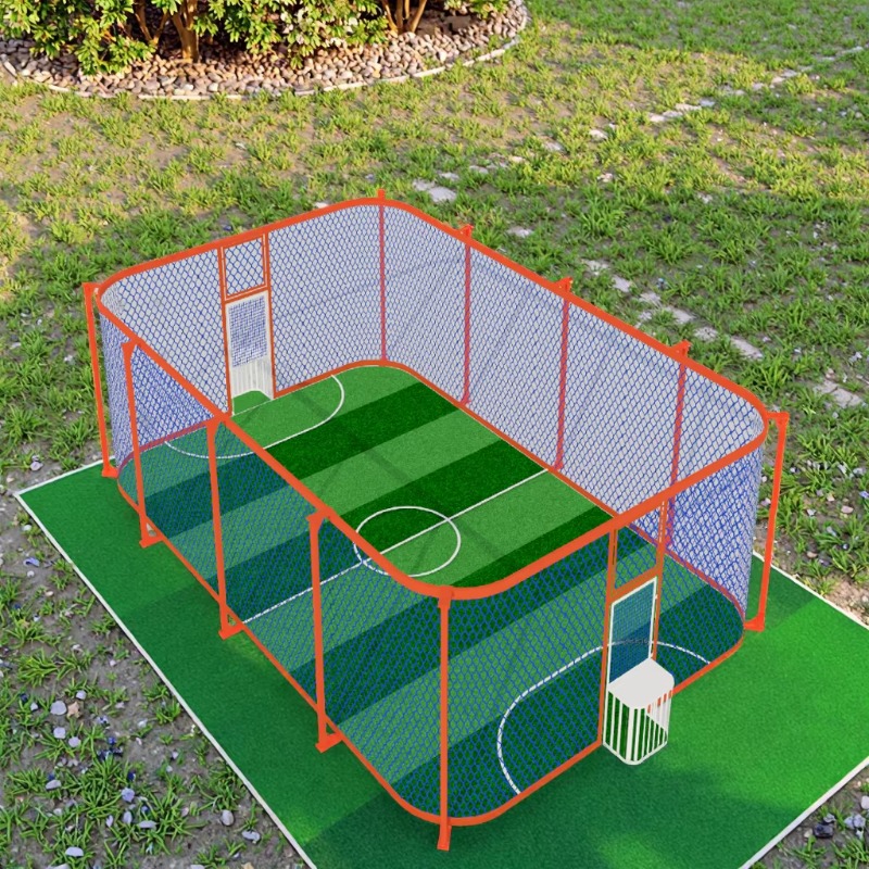 Cancha de Fútbol Sala Interior - Outdoor Sport Court Flooring reseña y precio