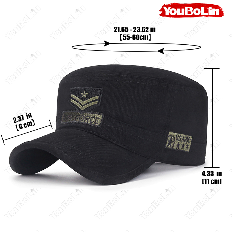 Gorra Militar Plana, Unisex, G - Academy Sports Outdoor reseña y precio