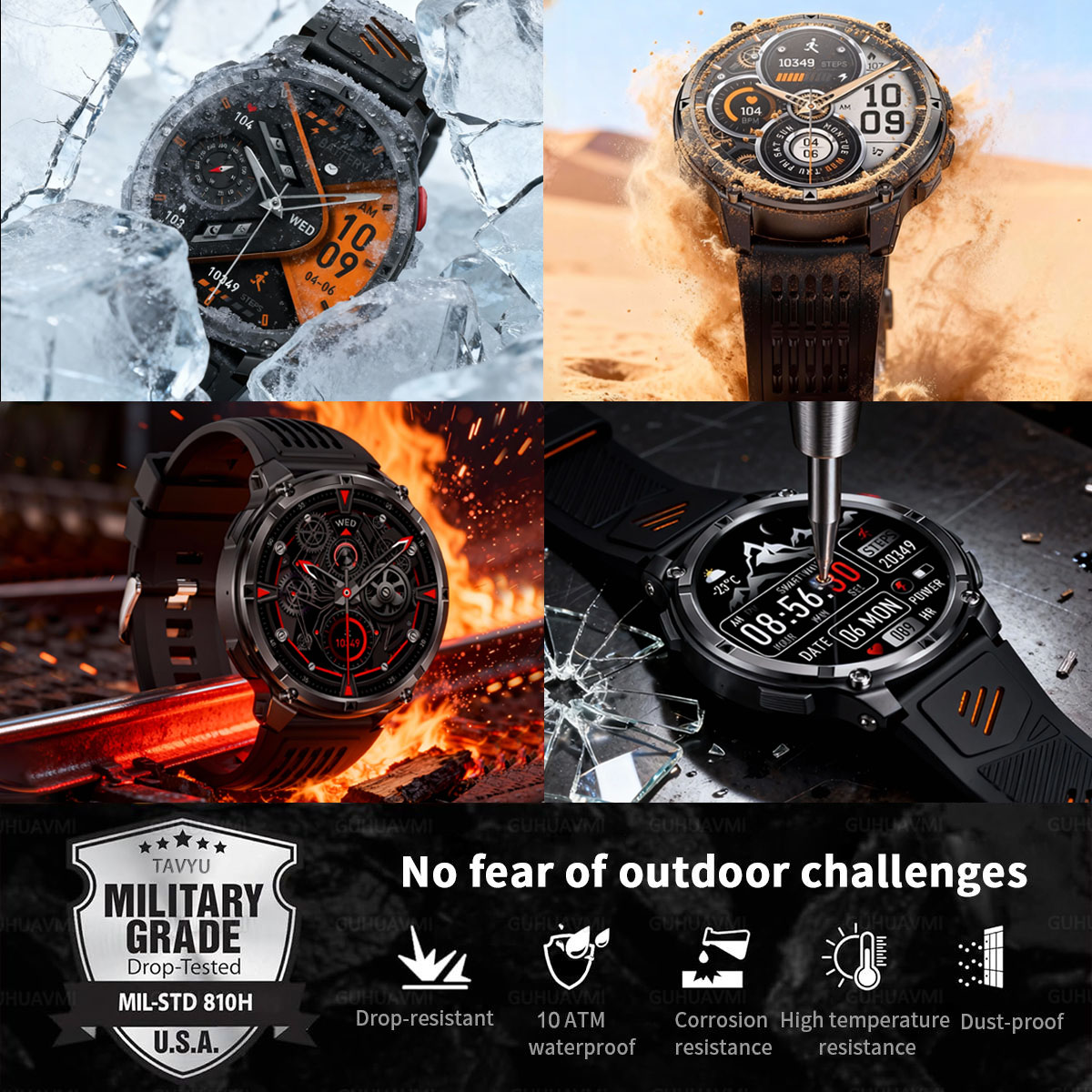 Nuevo reloj inteligente milita - Definition Of Outdoor Sport reseña y precio