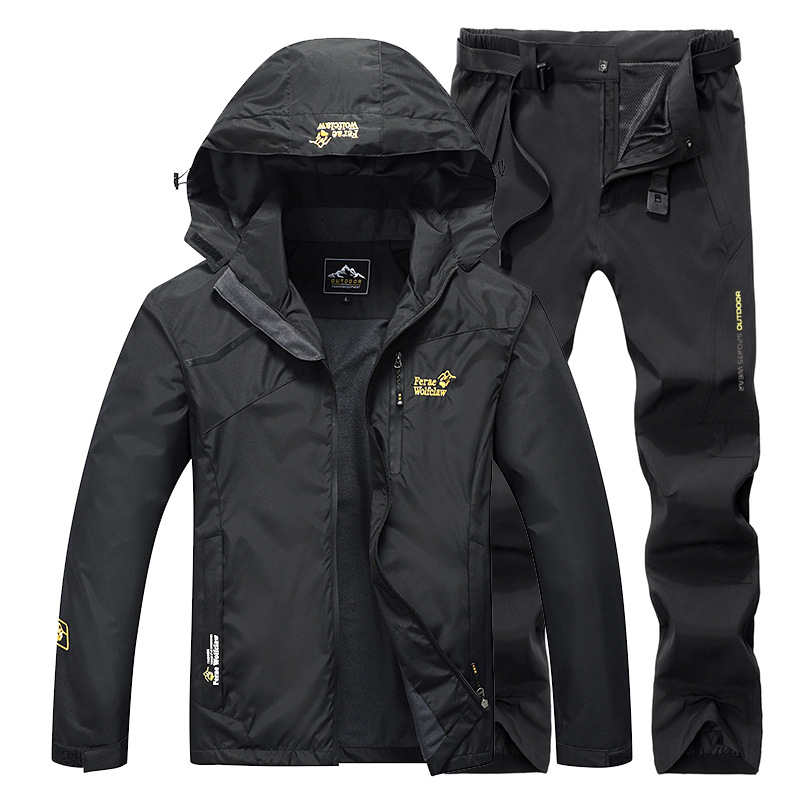 Traje de pesca impermeable, ch - Outdoor Sport Windbreaker reseña y precio