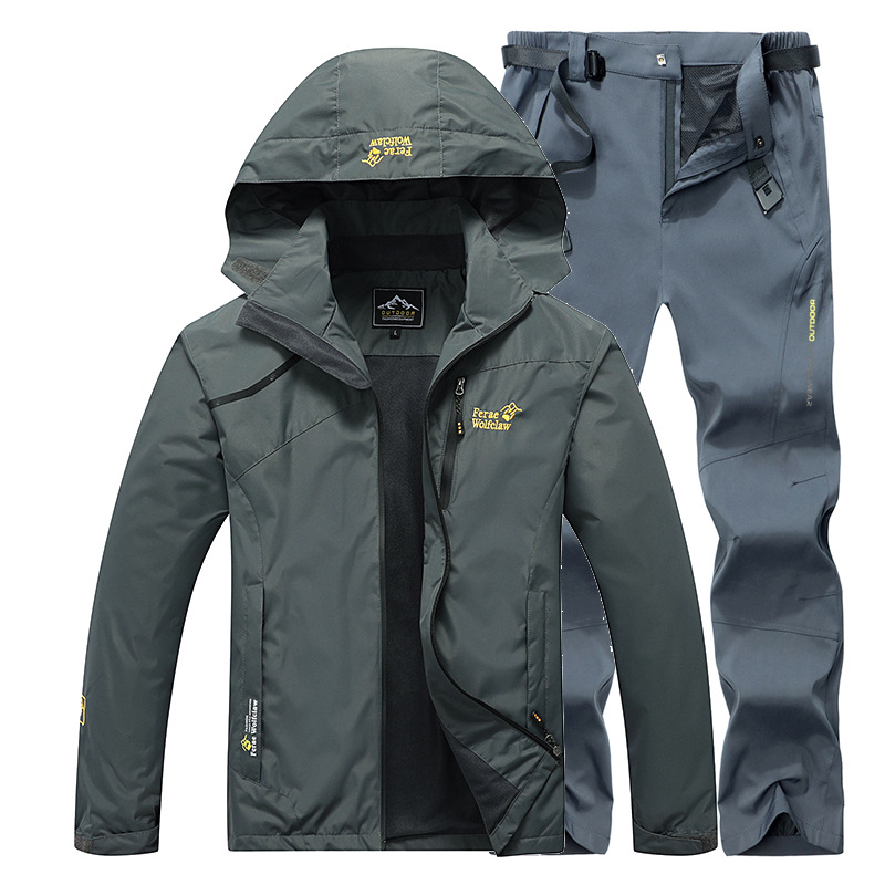 Traje de pesca impermeable, ch - Outdoor Sport Windbreaker reseña y precio
