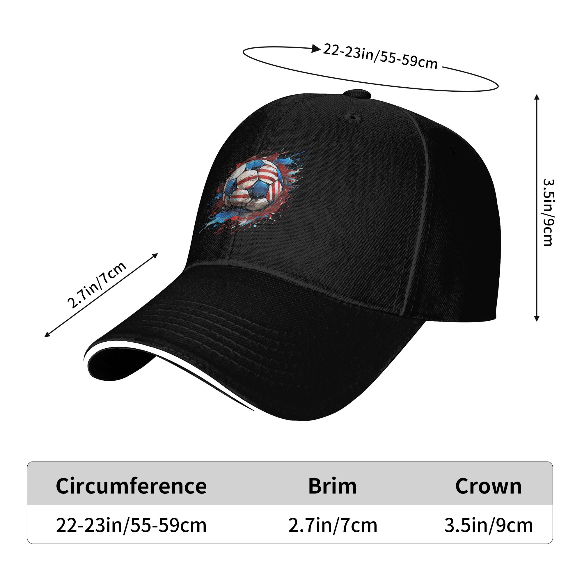 Gorra de béisbol de fútbol con - Outdoor Sport Usa reseña y precio