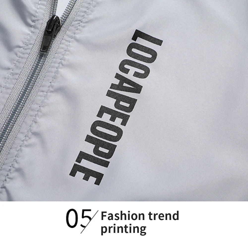 Chaqueta con Capucha para Homb - Outdoor Sport Windbreaker reseña y precio