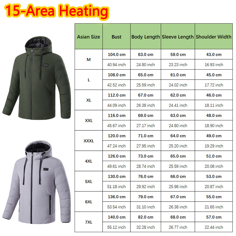 Chaqueta con capucha de invier - Outdoor Sport Area reseña y precio