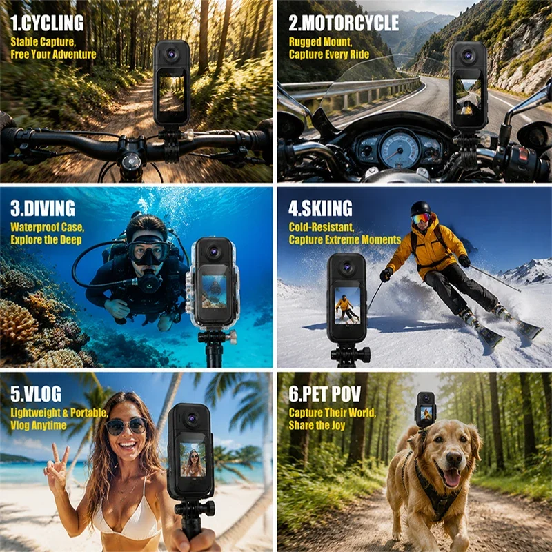 Cámara Deportiva Mini HD 4K/10 - Outdoor Sport Ideas reseña y precio