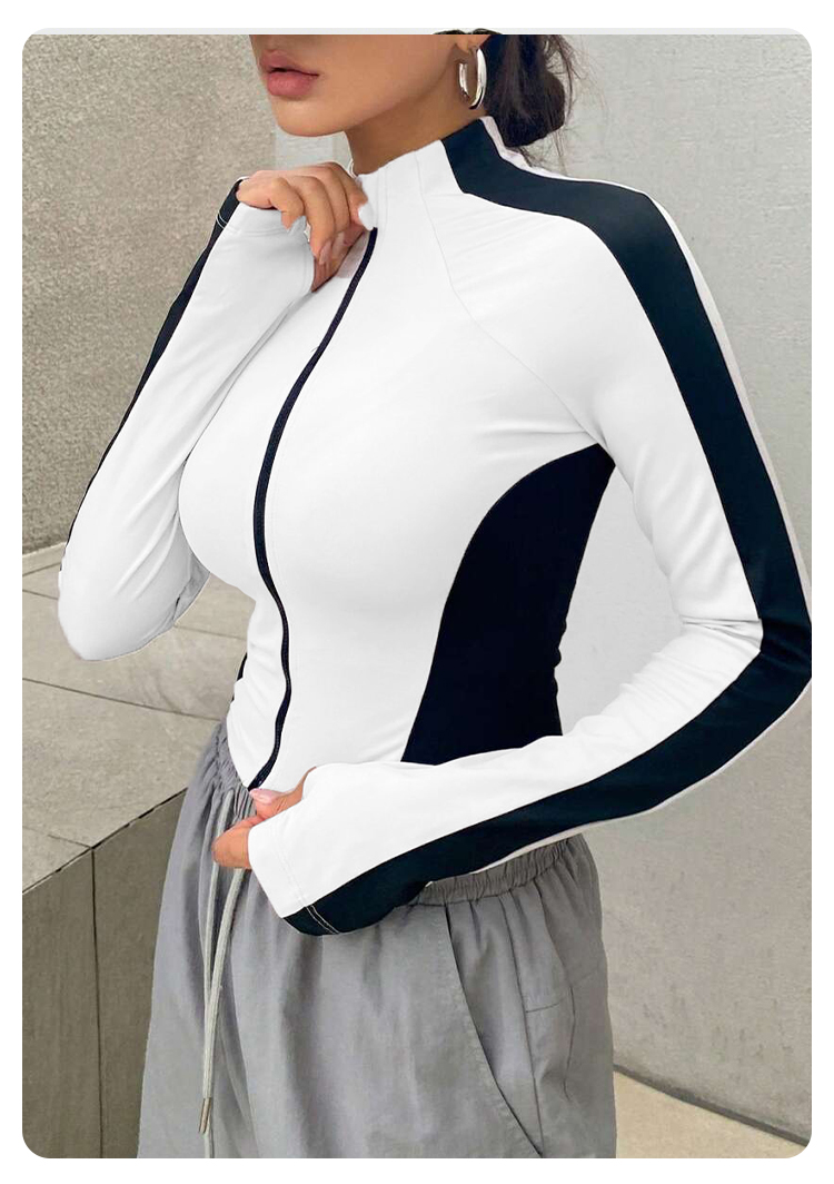Chaqueta de yoga con cuello al - Outdoor Sportswear reseña y precio