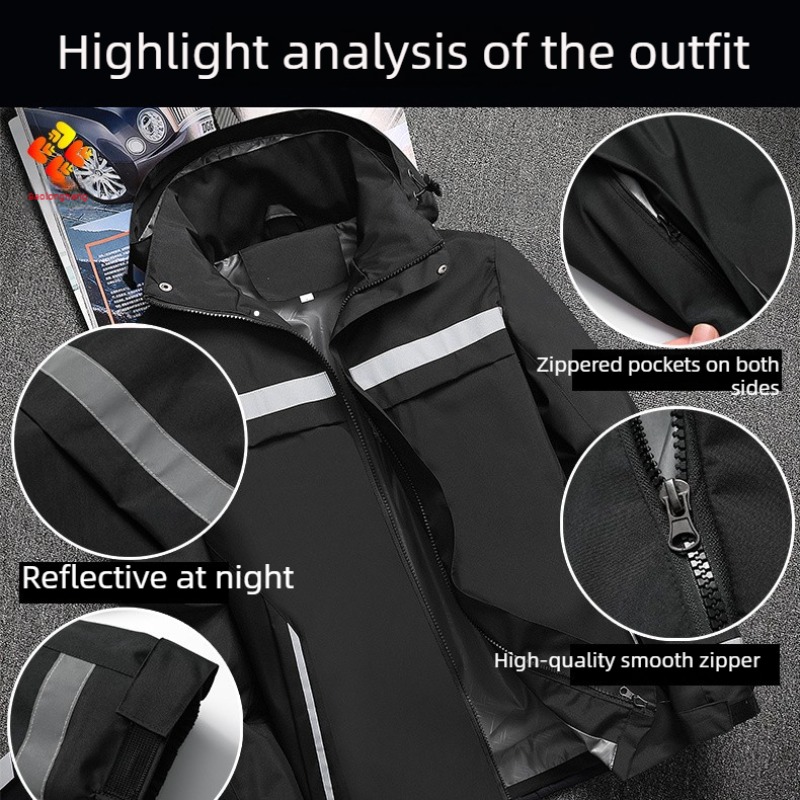 Chaqueta de trabajo ligera con - Outdoor Sport Windbreaker reseña y precio