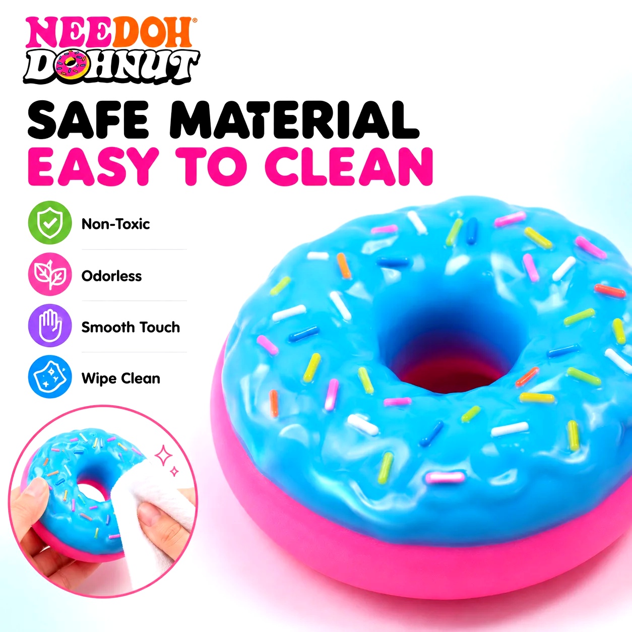 NUEVO NeeDoh Donut Pinch Music - Outdoor Sports Accessories reseña y precio