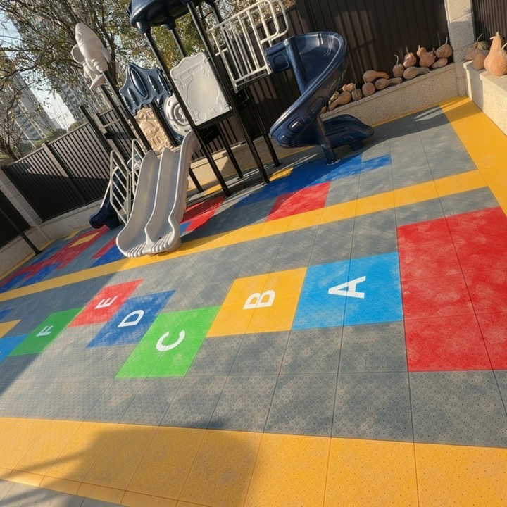 Baldosas de Baloncesto Profesi - Outdoor Sport Floor Tiles reseña y precio