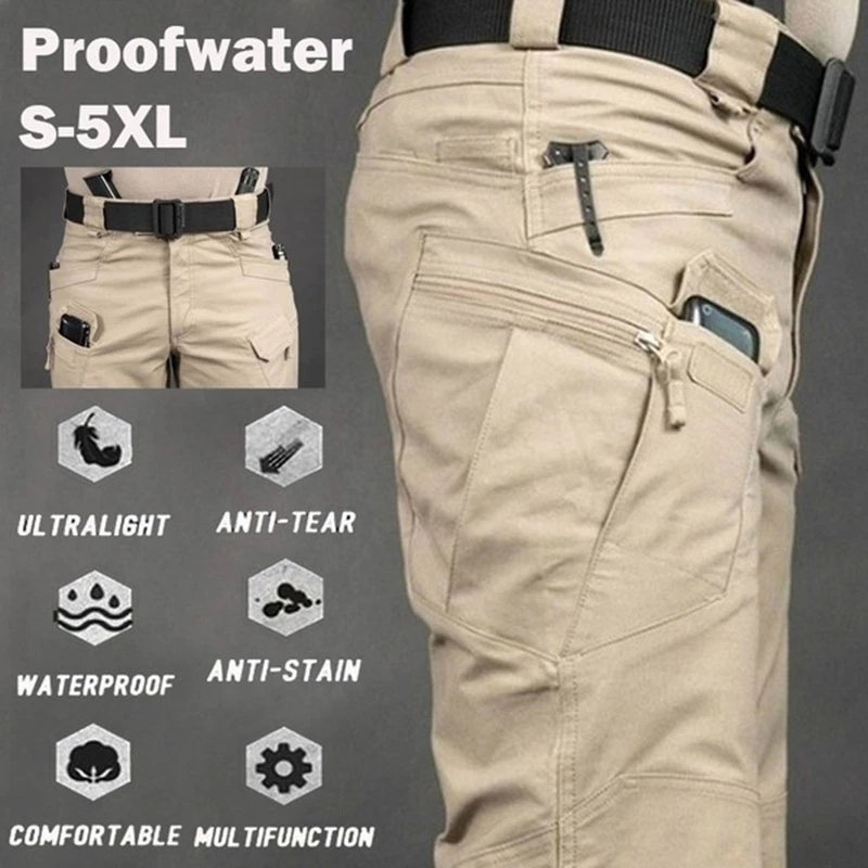 Pantalones Cargo tácticos para - Outdoor Sport Hiking Pants reseña y precio